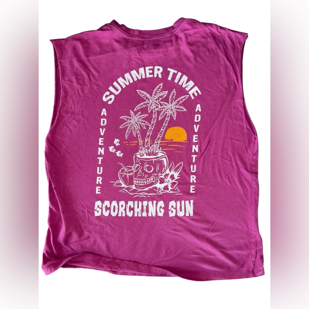 Oversized Summer Muscle Tank